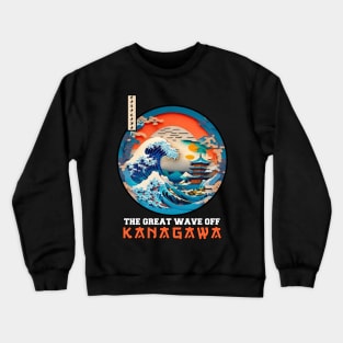The Great Wave Off Kanagawa Crewneck Sweatshirt